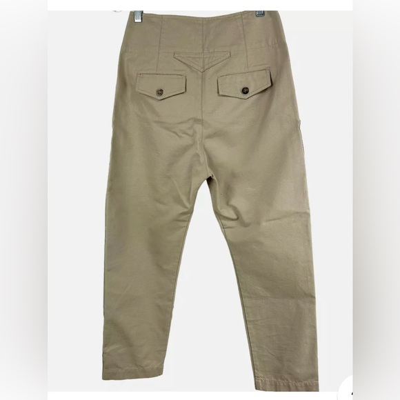 NWT Isabel Marant Pantalon Pralunia size 34. Beige - Picture 2 of 12